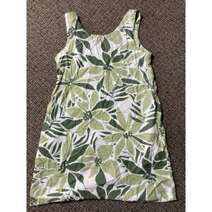 Nicole Williams Floral Sleeveless Mini Dress Women’s Size Small, Green, NWT